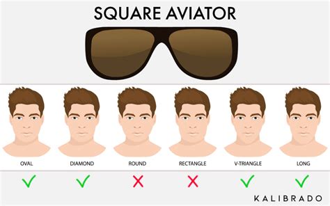 aviator sunglasses face shape